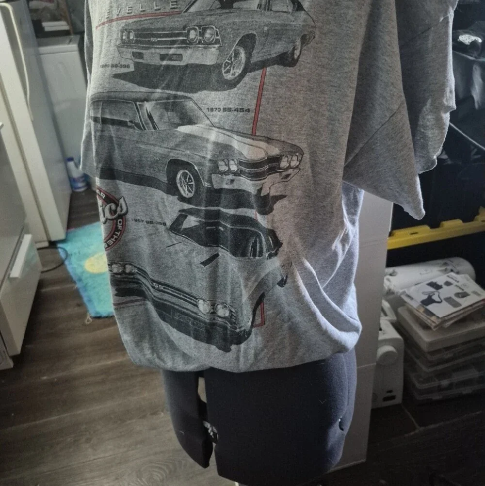 Pre-cut Classic Chevelle Graphic Tee - Gray